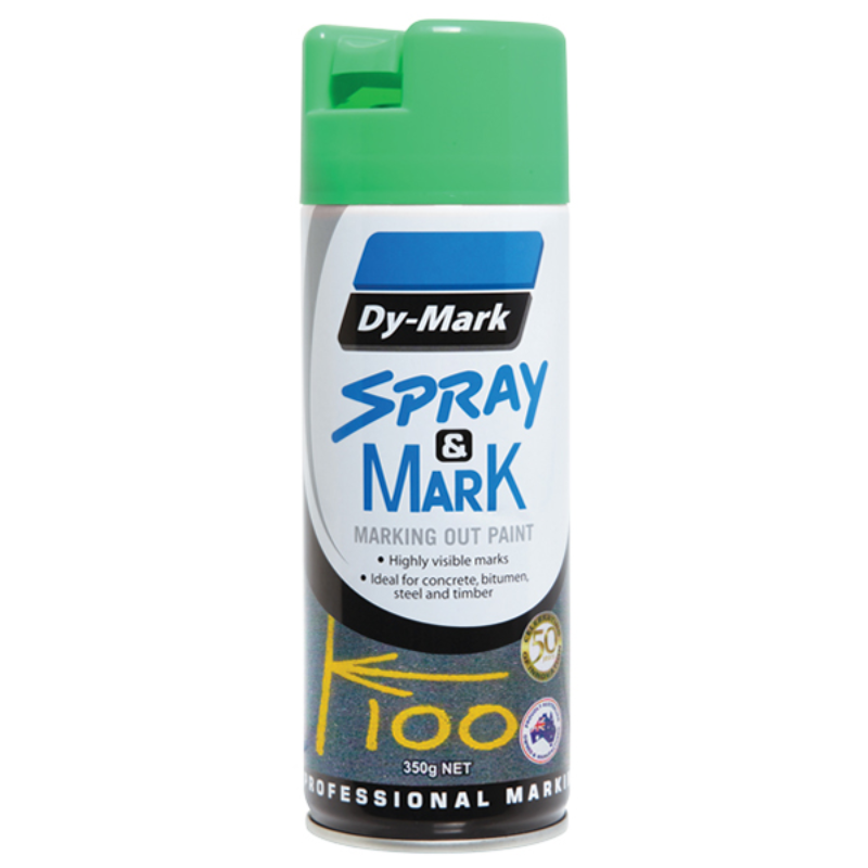 PAINT SPOT MARKING - FLUORO GREEN - DYMARK